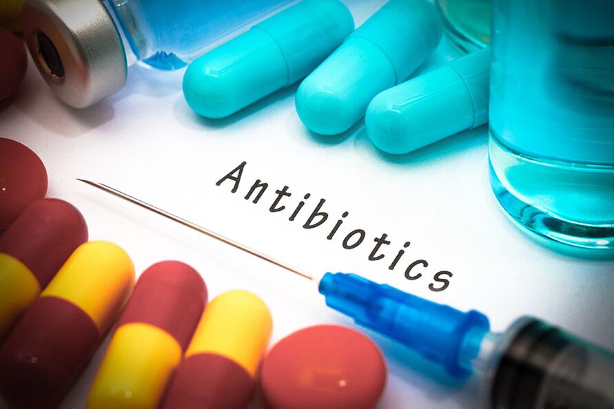 antibióticos para o tratamento de prostatite